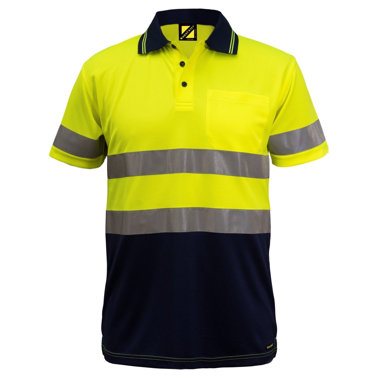 WSP410 Hi Vis Micromesh Polo