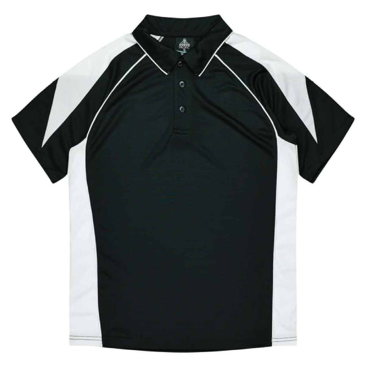 1301 Polo Black White