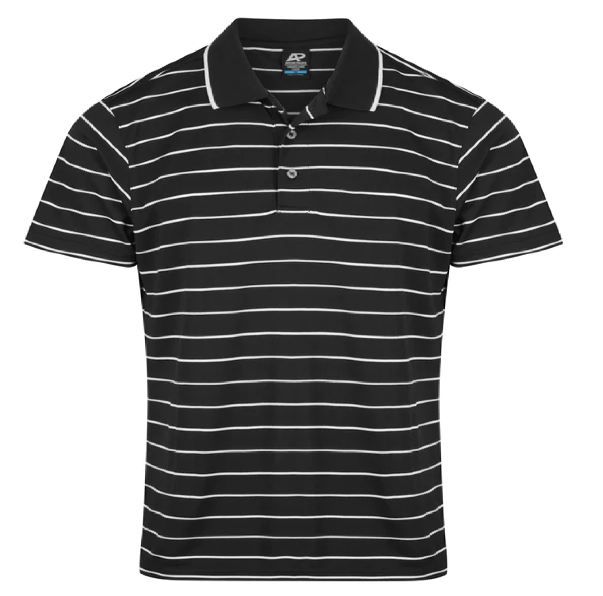 1324 Polo Black White