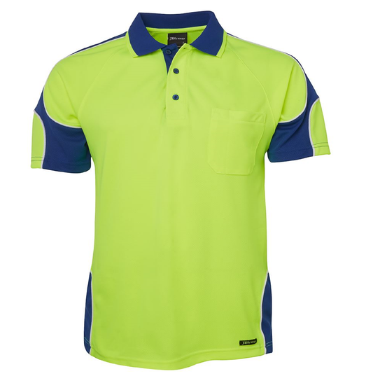 6ap4s hi vis polo yellow royal