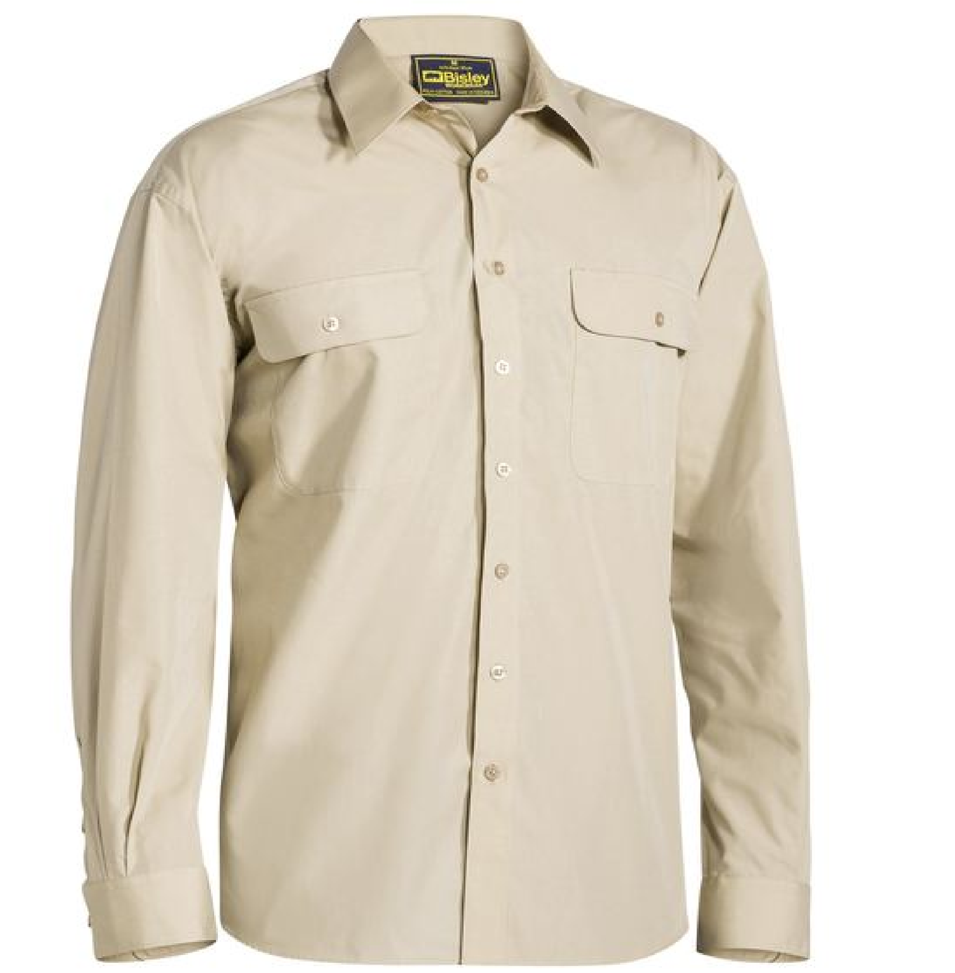 BS6526 Work Shirt Sand