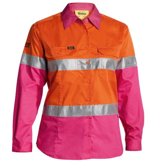 UWBL6696T Ladies Hi Vis Orange Pink